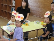 プレ保育「ねぎしっ子クラブ」第７回の様子です。　ちゅーりっぷぐみ